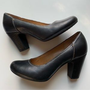Clarks Artisan Leather High Heels